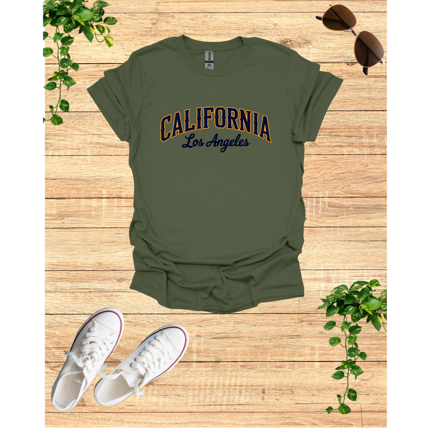 California Los Angeles Unisex Softstyle T-Shirt - Casual Summer Wear