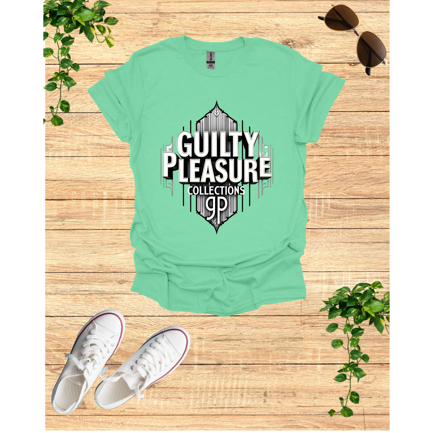 Guilty Pleasure Unisex T-Shirt - Softstyle Graphic Tee for Casual Fashion