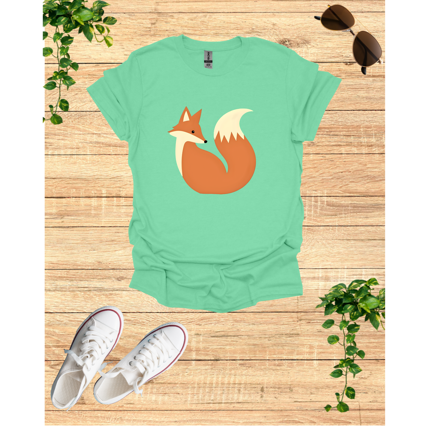 Fox Graphic Unisex Softstyle T-Shirt - Perfect for Nature Lovers