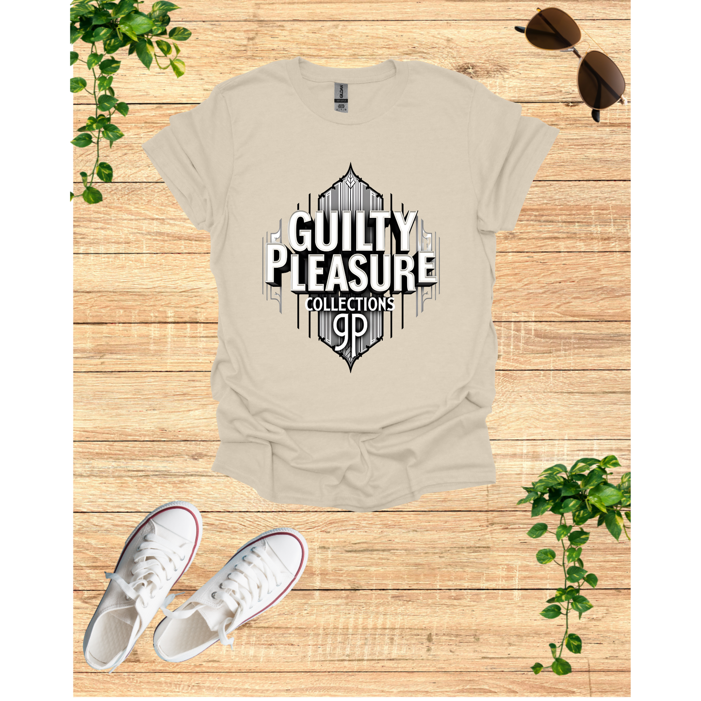 Guilty Pleasure Unisex T-Shirt - Softstyle Graphic Tee for Casual Fashion