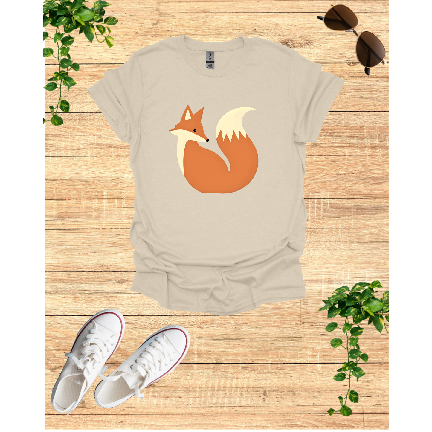 Fox Graphic Unisex Softstyle T-Shirt - Perfect for Nature Lovers