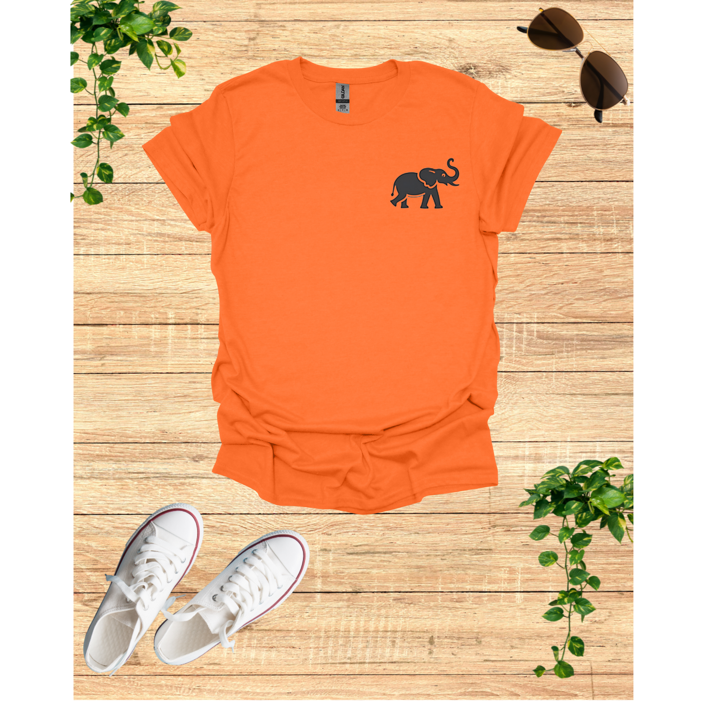 Elephant Graphic Unisex Softstyle T-Shirt - Perfect for Animal Lovers