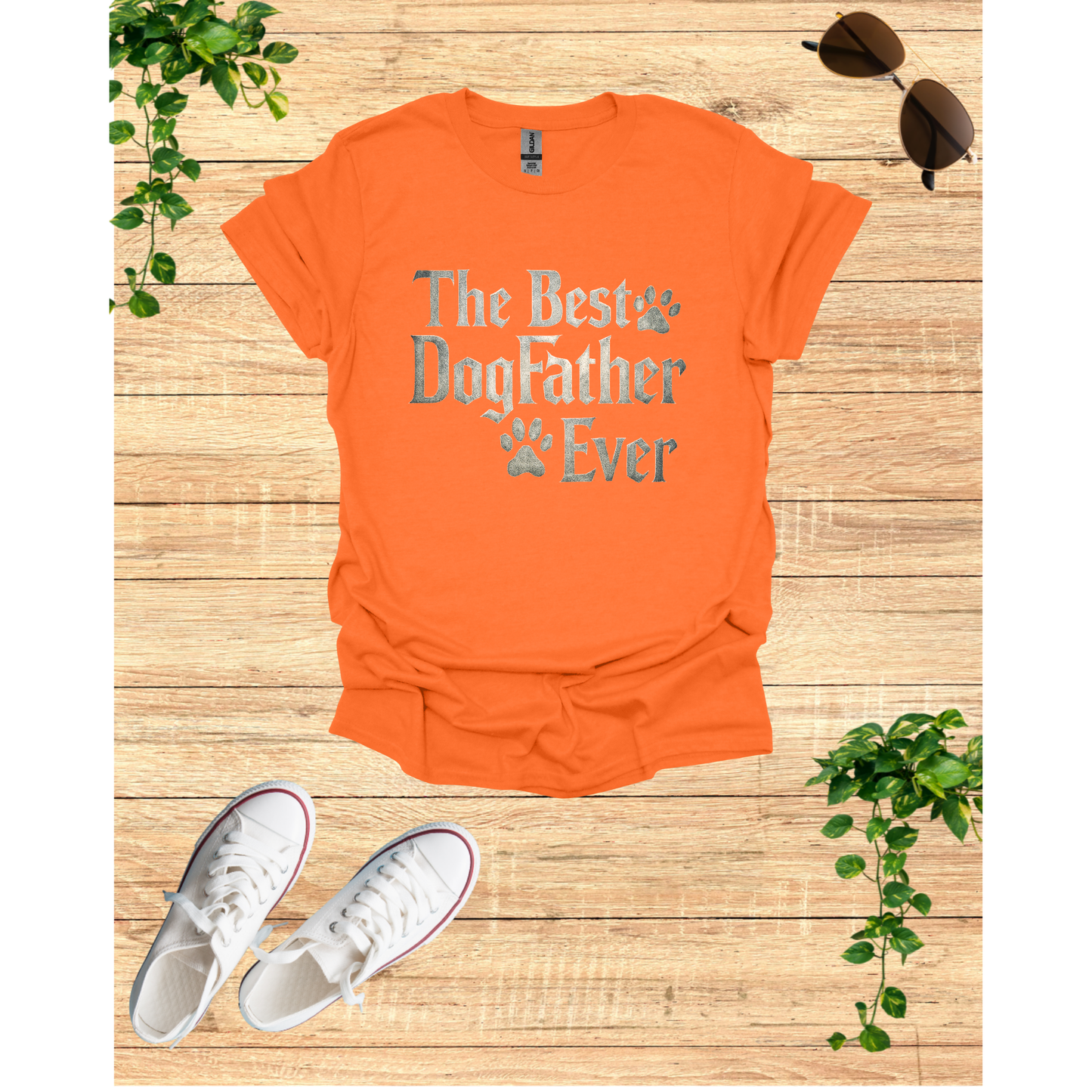 Dogfather T-Shirt, Perfect Gift for Dog Lovers, Dogfather Appreciation, Casual Wear, Pet Owners Gift