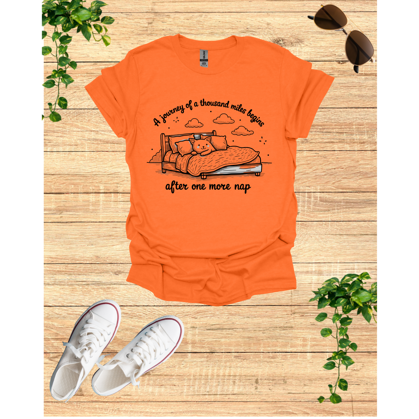 Cozy cat t-shirt