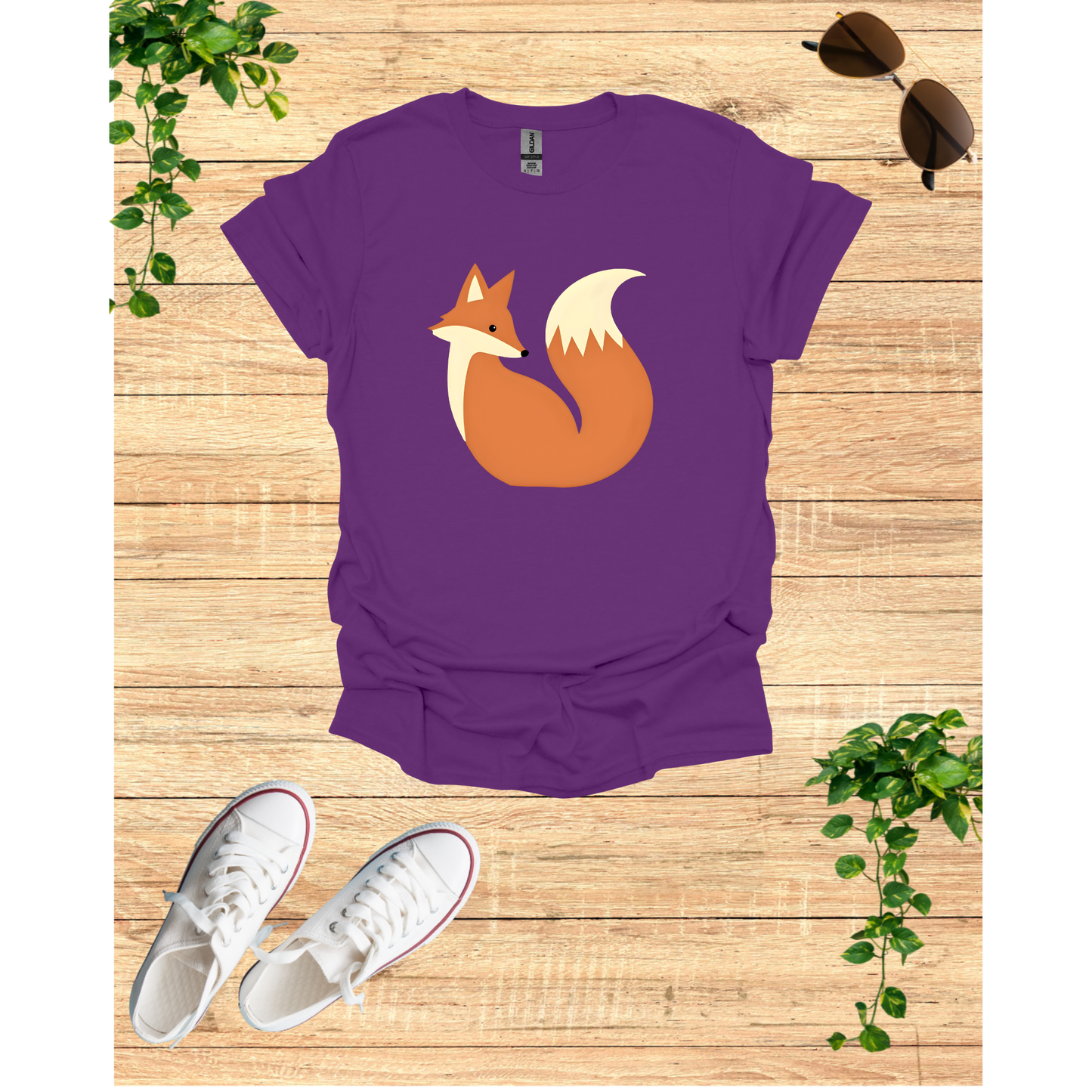 Fox Graphic Unisex Softstyle T-Shirt - Perfect for Nature Lovers