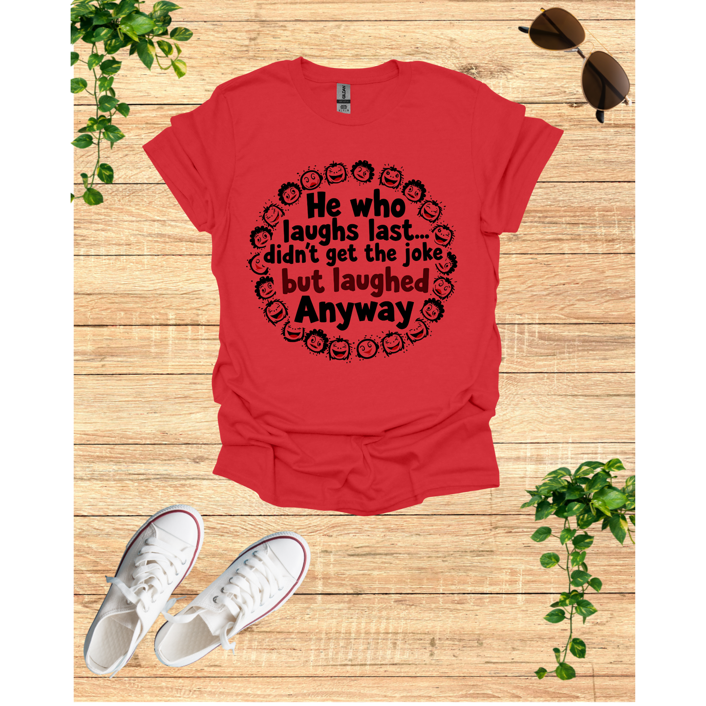 Laughing Design Unisex T-shirt