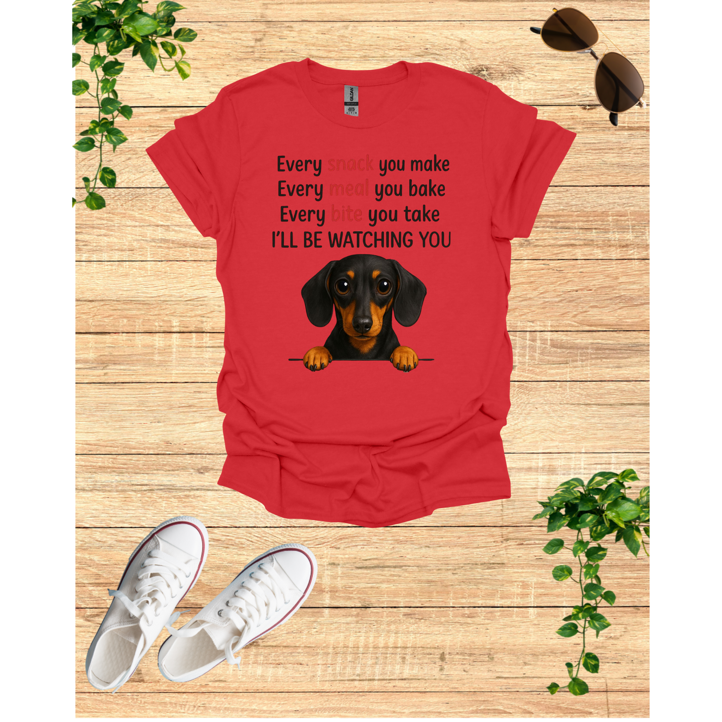 Funny Dog Watcher Unisex T-Shirt - Pet Lover Gift for Dog Owners