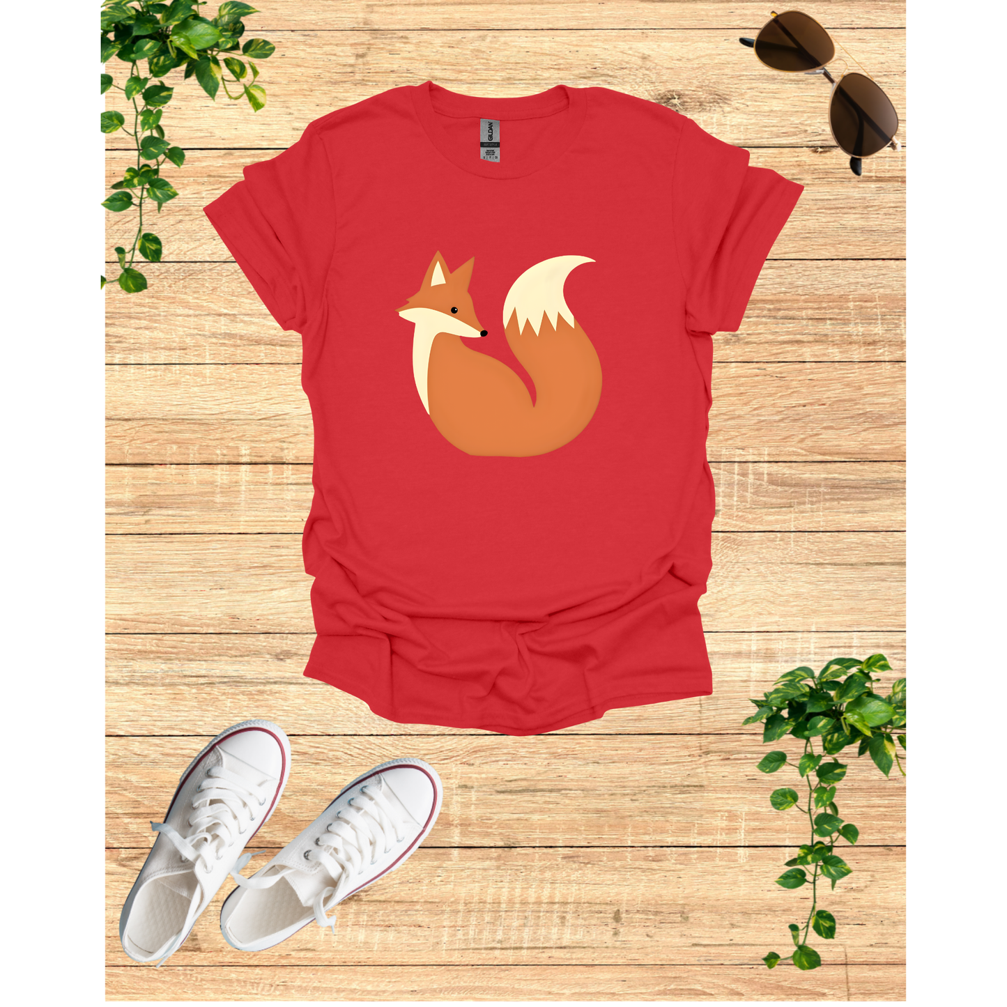 Fox Graphic Unisex Softstyle T-Shirt - Perfect for Nature Lovers