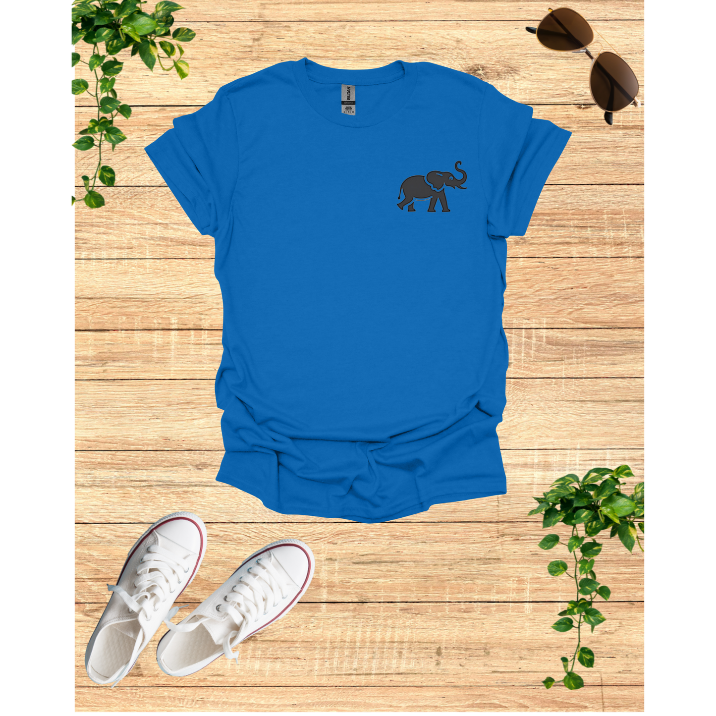 Elephant Graphic Unisex Softstyle T-Shirt - Perfect for Animal Lovers