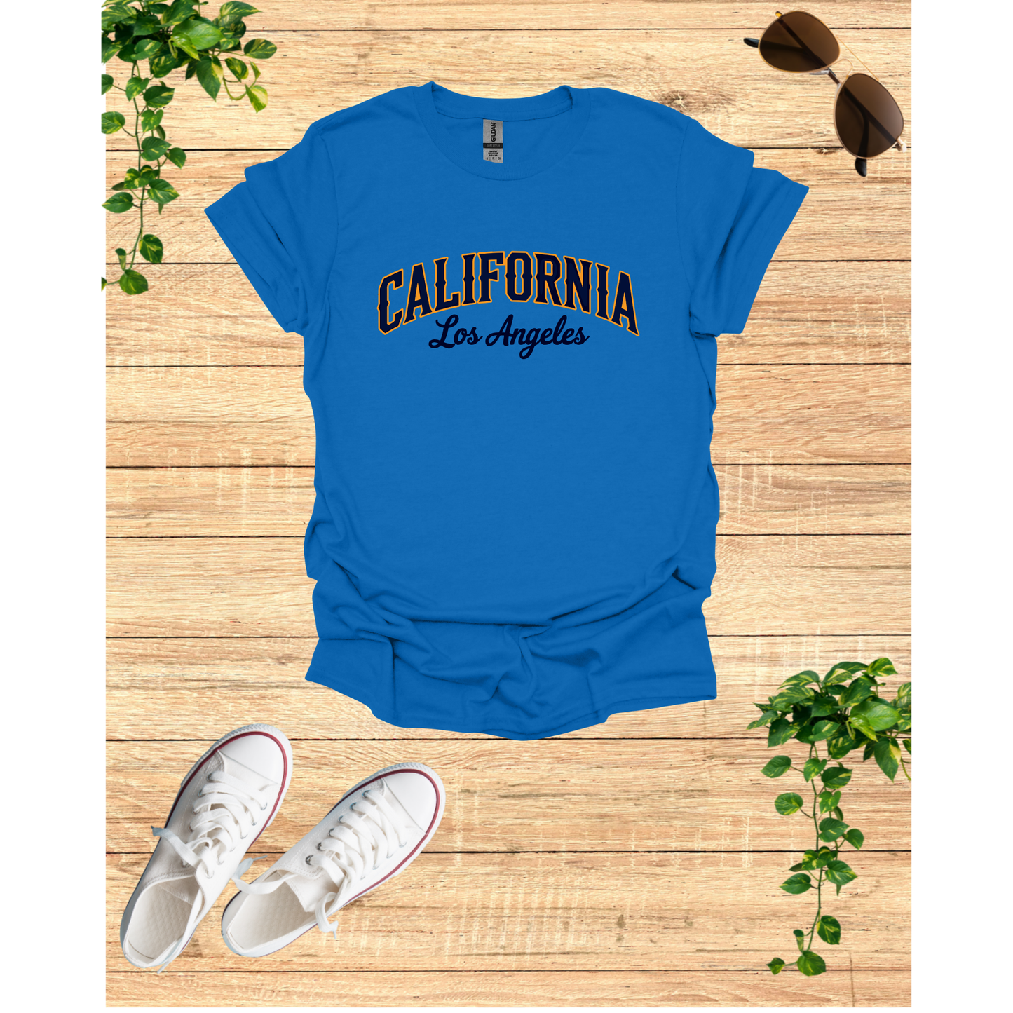 California Los Angeles Unisex Softstyle T-Shirt - Casual Summer Wear