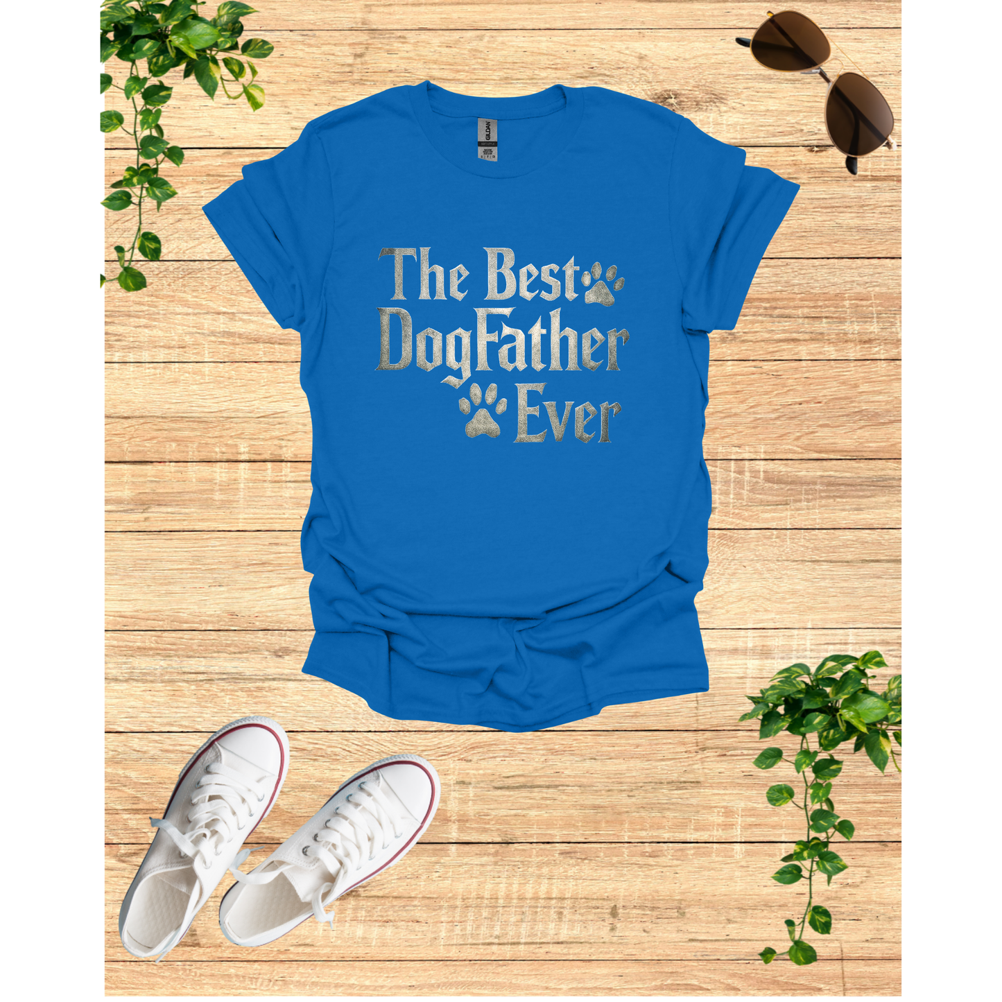 Dogfather T-Shirt, Perfect Gift for Dog Lovers, Dogfather Appreciation, Casual Wear, Pet Owners Gift