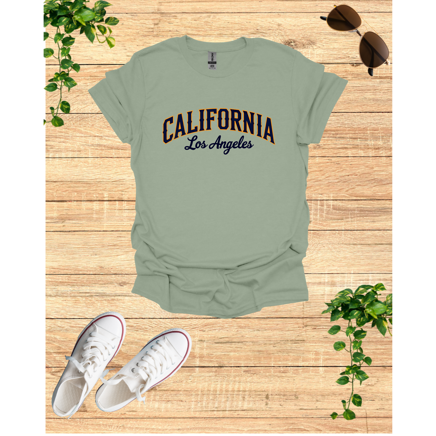California Los Angeles Unisex Softstyle T-Shirt - Casual Summer Wear
