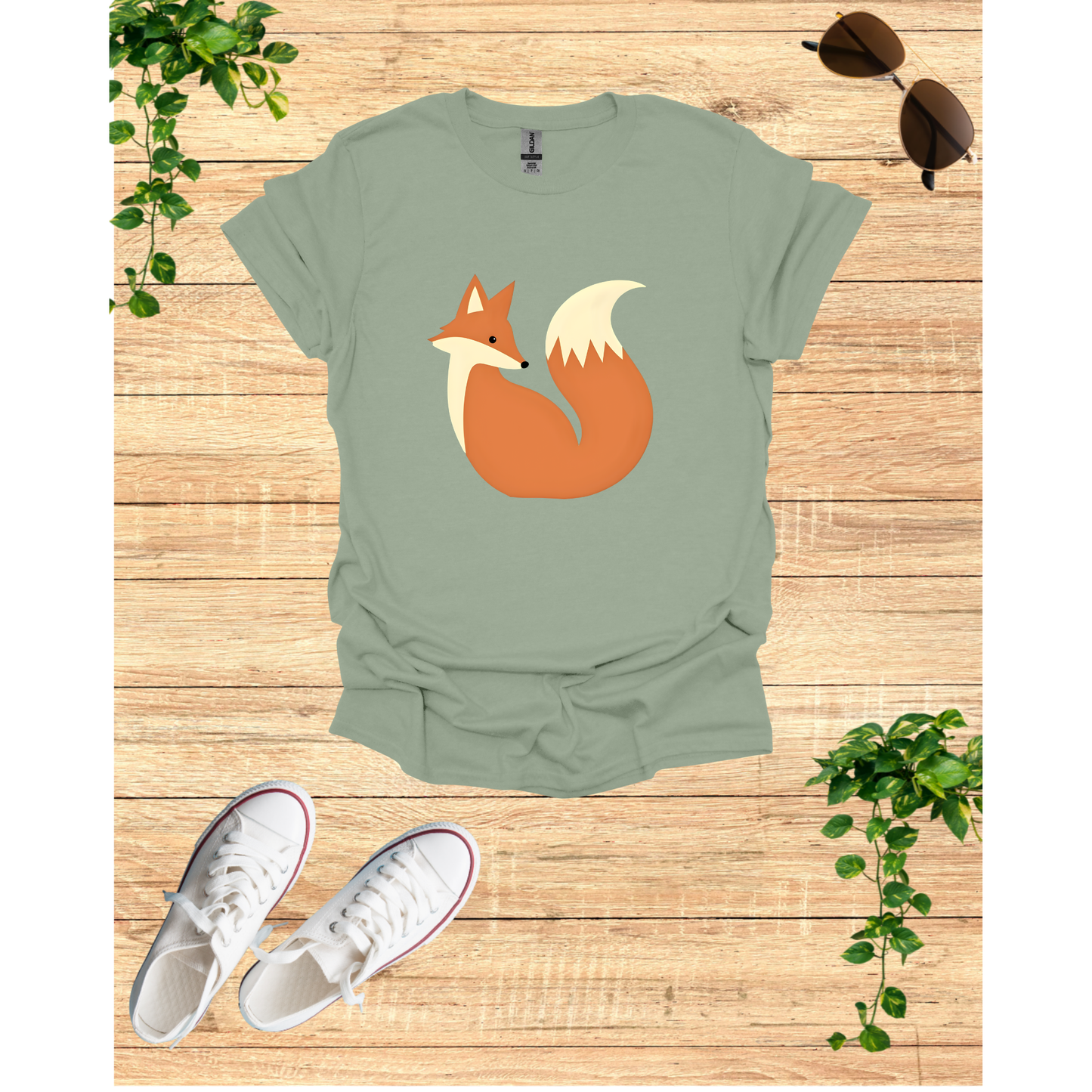 Fox Graphic Unisex Softstyle T-Shirt - Perfect for Nature Lovers