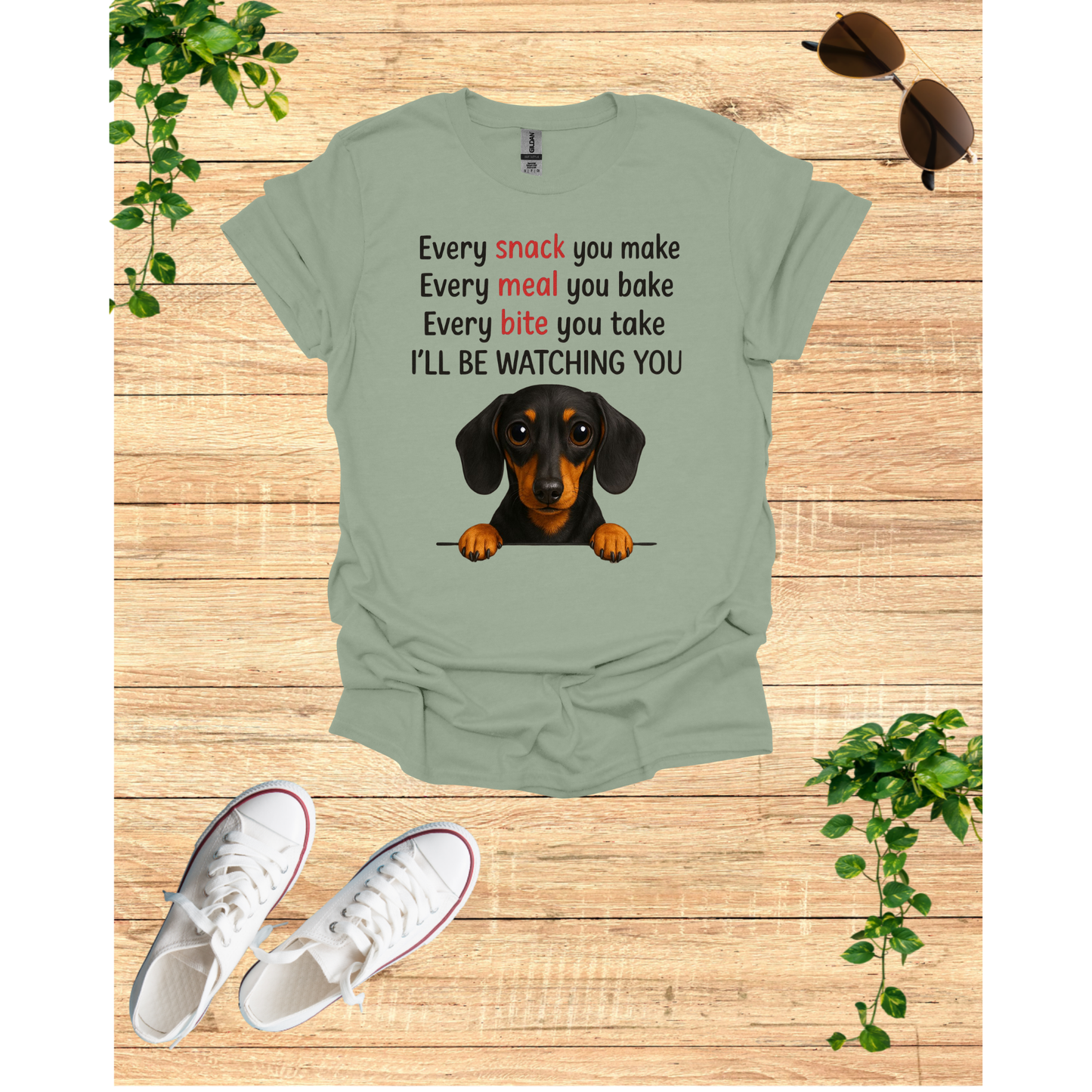 Funny Dog Watcher Unisex T-Shirt - Pet Lover Gift for Dog Owners