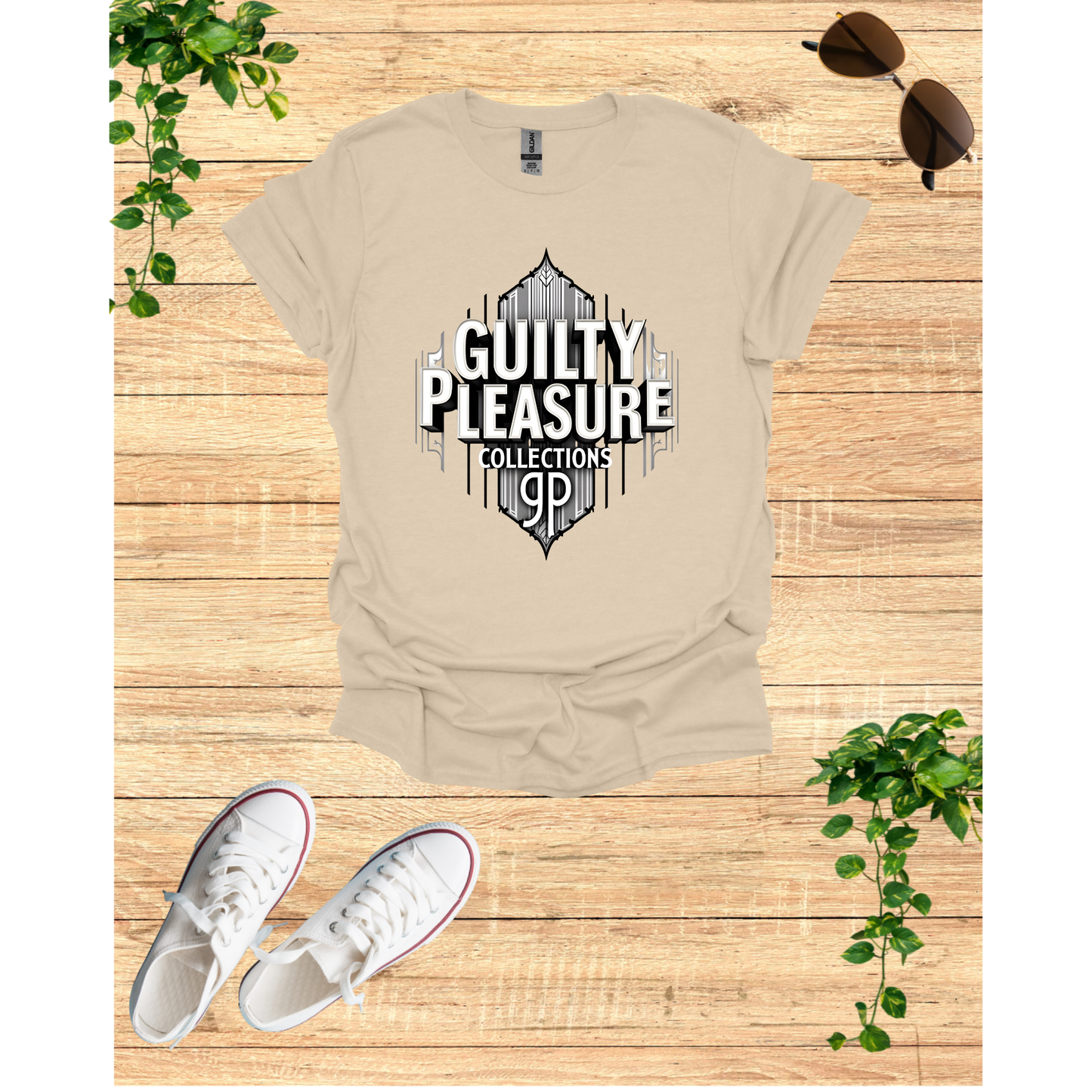 Guilty Pleasure Unisex T-Shirt - Softstyle Graphic Tee for Casual Fashion