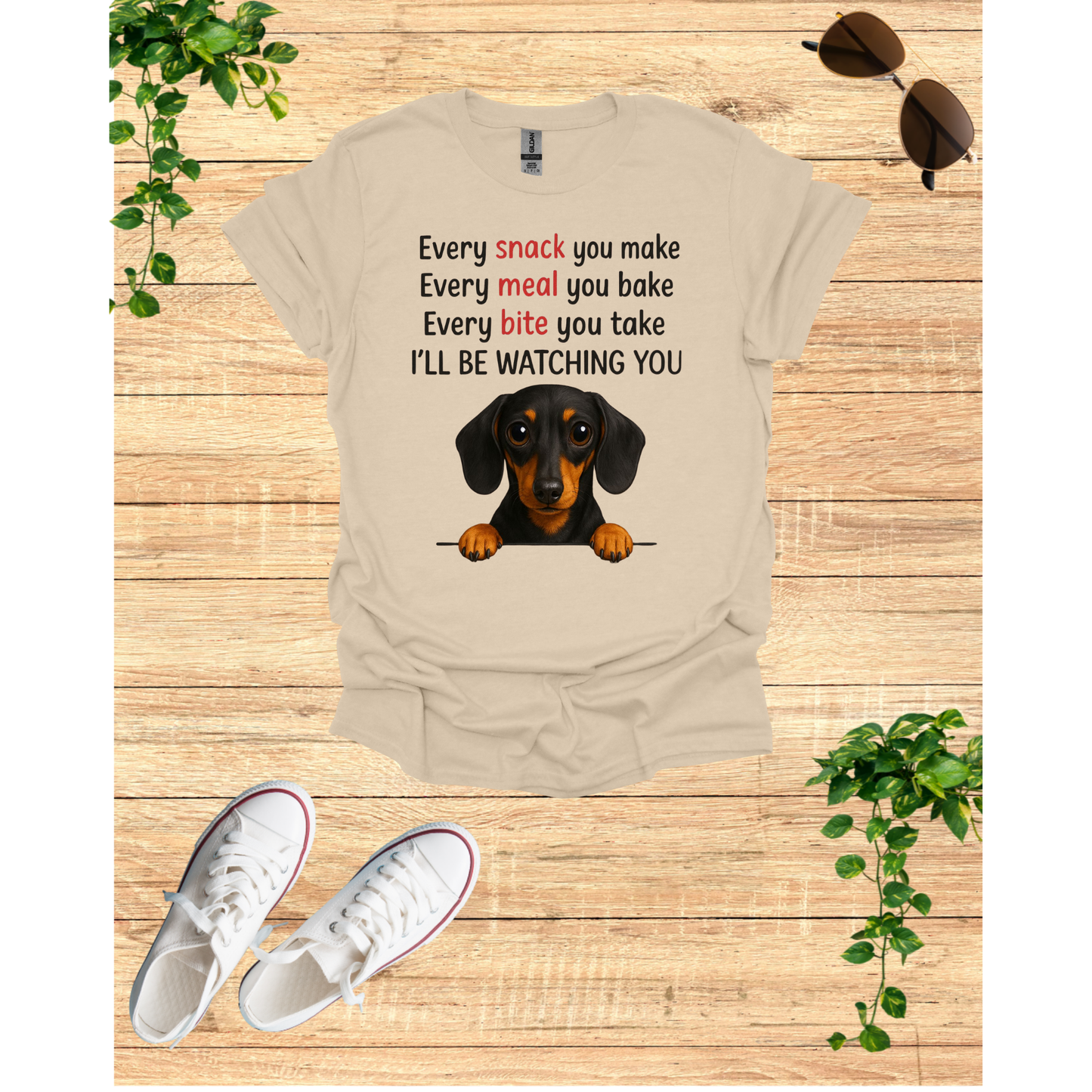 Funny Dog Watcher Unisex T-Shirt - Pet Lover Gift for Dog Owners