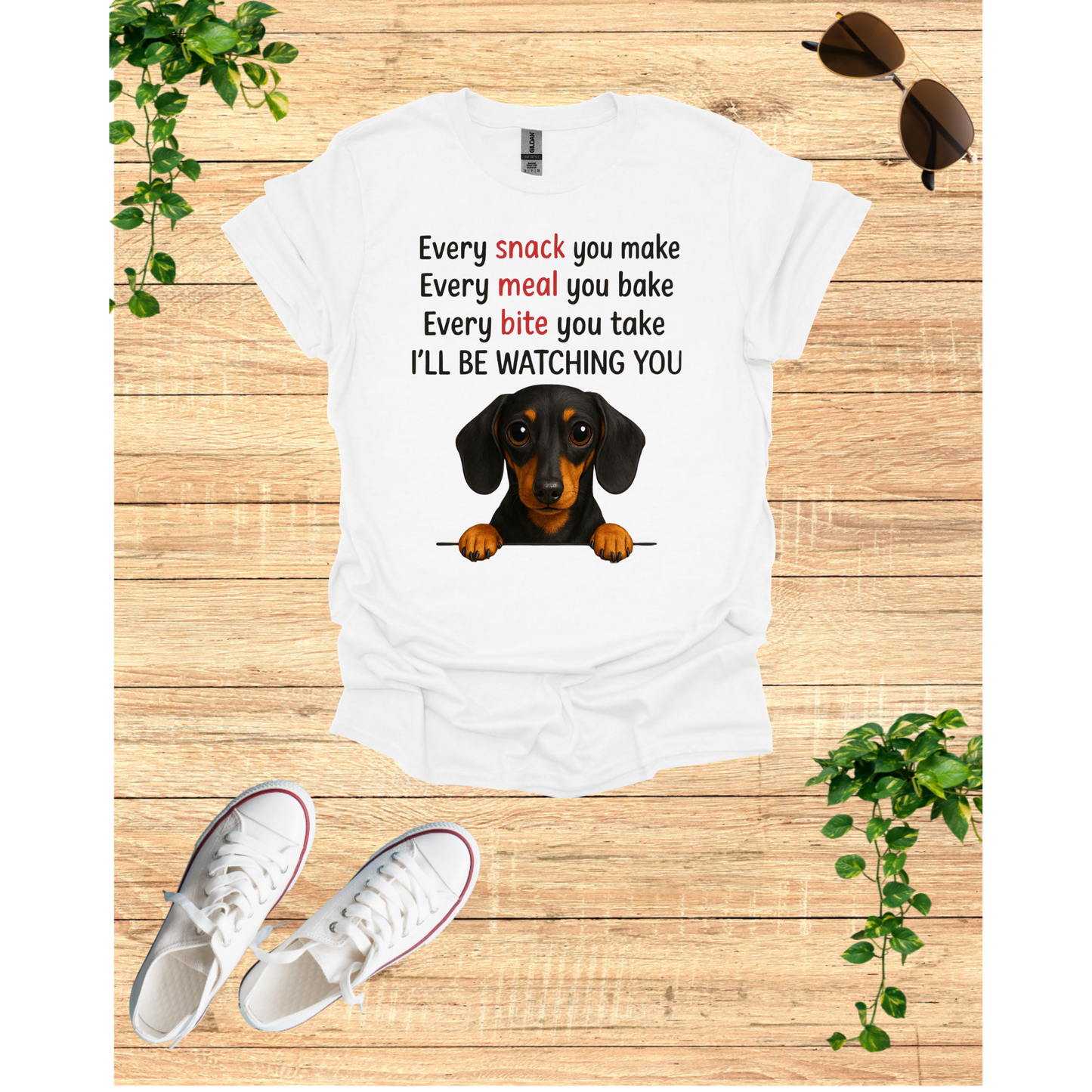Funny Dog Watcher Unisex T-Shirt - Pet Lover Gift for Dog Owners