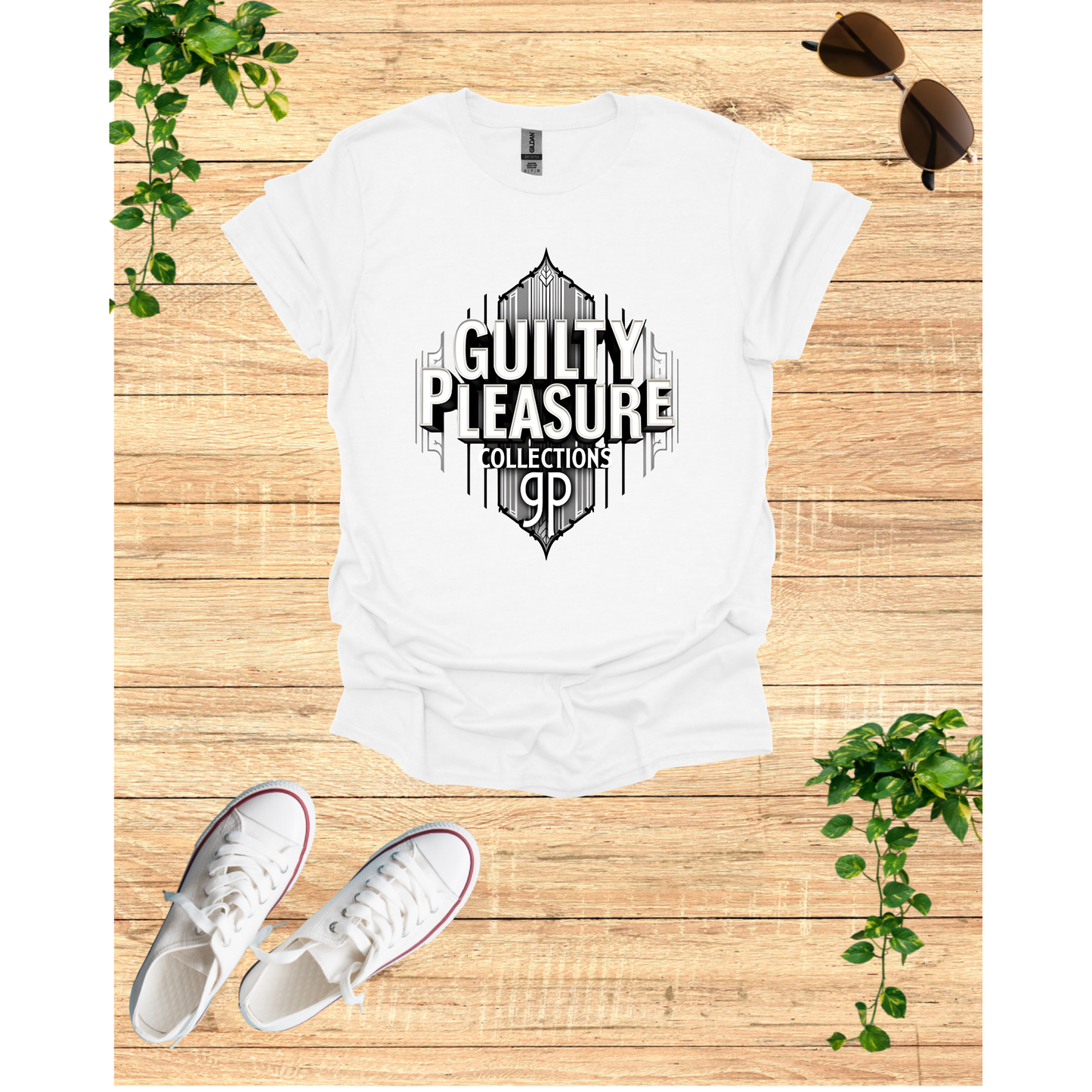 Guilty Pleasure Unisex T-Shirt - Softstyle Graphic Tee for Casual Fashion
