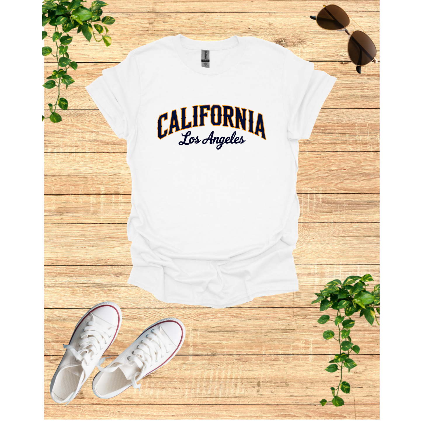 California Los Angeles Unisex Softstyle T-Shirt - Casual Summer Wear