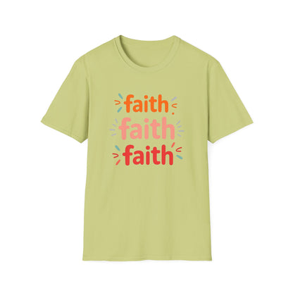 Inspirational Faith T-Shirt | Unisex Softstyle Tee for Everyday Wear