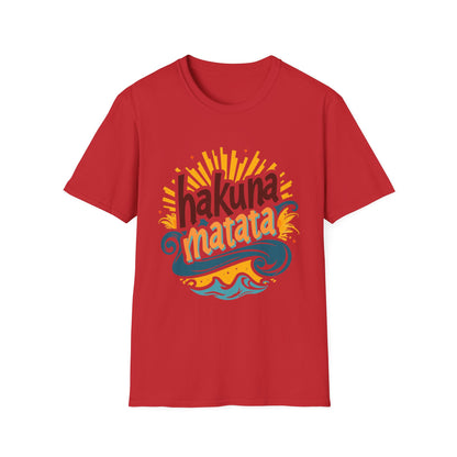 Hakuna Matata Unisex Softstyle T-Shirt - Relaxed Vibe for Every Day