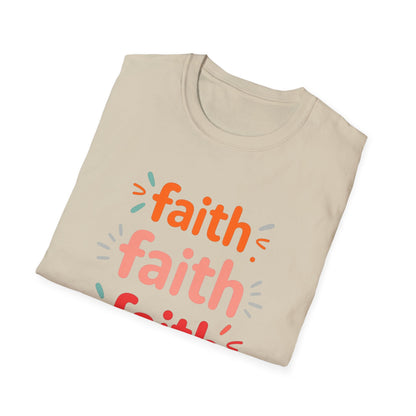 Inspirational Faith T-Shirt | Unisex Softstyle Tee for Everyday Wear