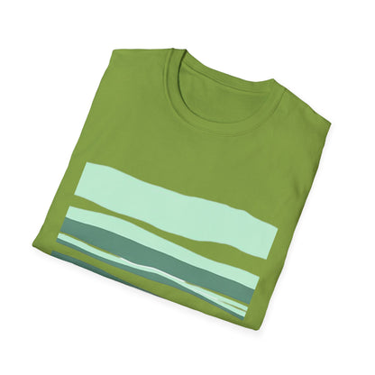 Minimalist Striped Unisex Softstyle T-Shirt – Casual Comfort for Everyday Wear