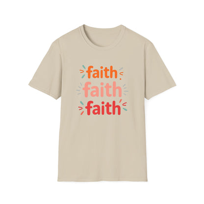 Inspirational Faith T-Shirt | Unisex Softstyle Tee for Everyday Wear