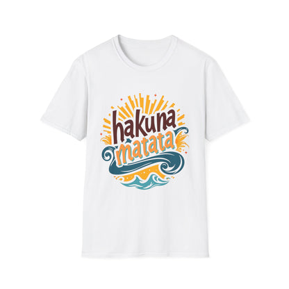 Hakuna Matata Unisex Softstyle T-Shirt - Relaxed Vibe for Every Day