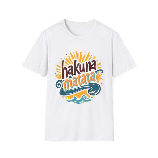 Hakuna Matata Unisex Softstyle T-Shirt - Relaxed Vibe for Every Day