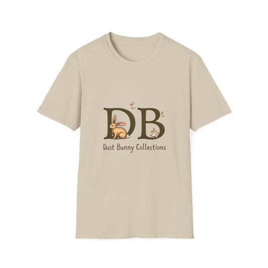 Dust Bunny Unisex Softstyle T-Shirt – Cute Animal Graphic Tee for Animal Lovers