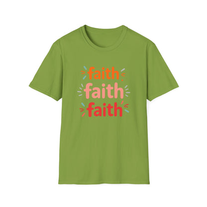 Inspirational Faith T-Shirt | Unisex Softstyle Tee for Everyday Wear