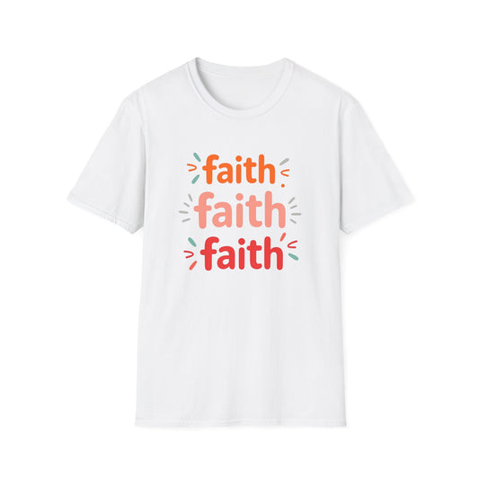 Inspirational Faith T-Shirt | Unisex Softstyle Tee for Everyday Wear