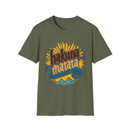 Hakuna Matata Unisex Softstyle T-Shirt - Relaxed Vibe for Every Day