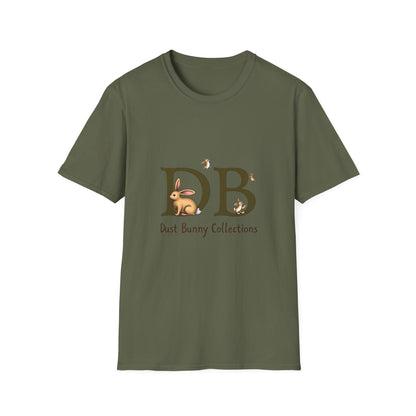 Dust Bunny Unisex Softstyle T-Shirt – Cute Animal Graphic Tee for Animal Lovers