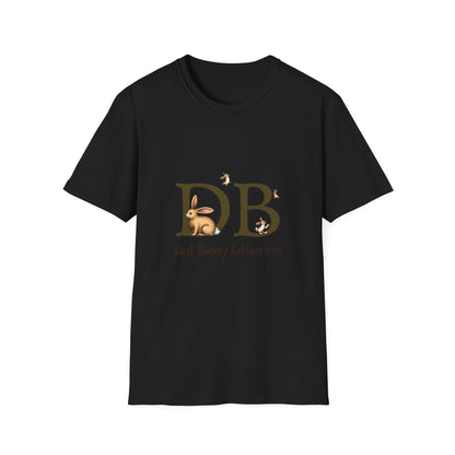Dust Bunny Unisex Softstyle T-Shirt – Cute Animal Graphic Tee for Animal Lovers
