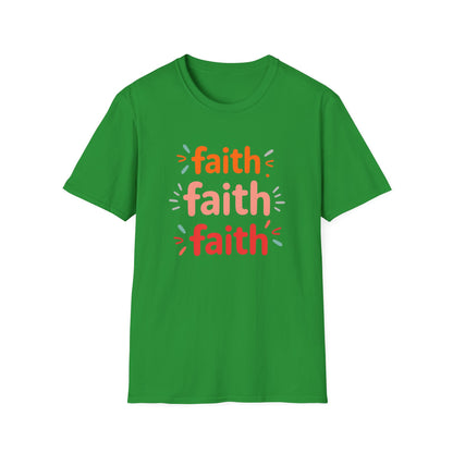Inspirational Faith T-Shirt | Unisex Softstyle Tee for Everyday Wear