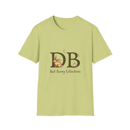 Dust Bunny Unisex Softstyle T-Shirt – Cute Animal Graphic Tee for Animal Lovers