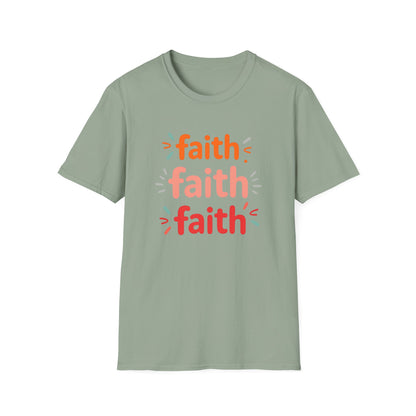 Inspirational Faith T-Shirt | Unisex Softstyle Tee for Everyday Wear