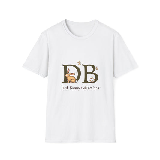 Dust Bunny Unisex Softstyle T-Shirt – Cute Animal Graphic Tee for Animal Lovers