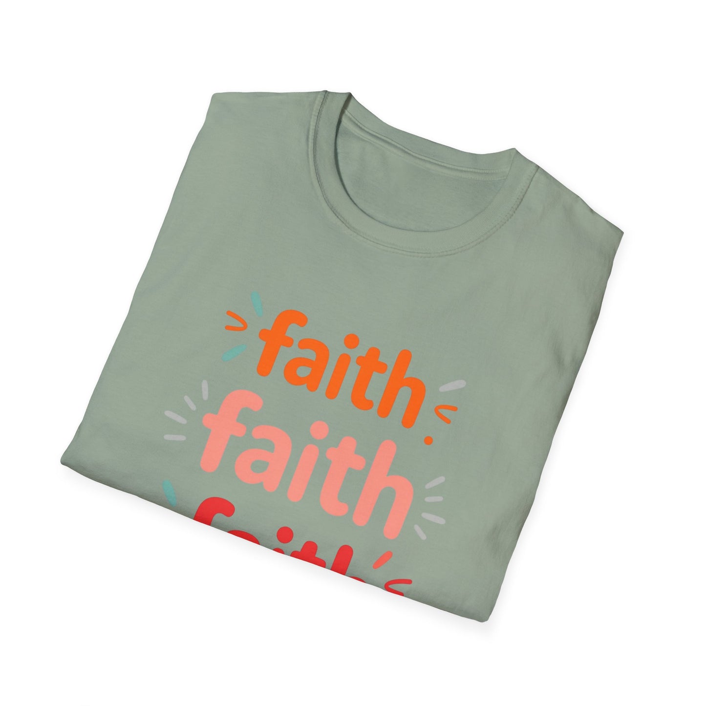 Inspirational Faith T-Shirt | Unisex Softstyle Tee for Everyday Wear