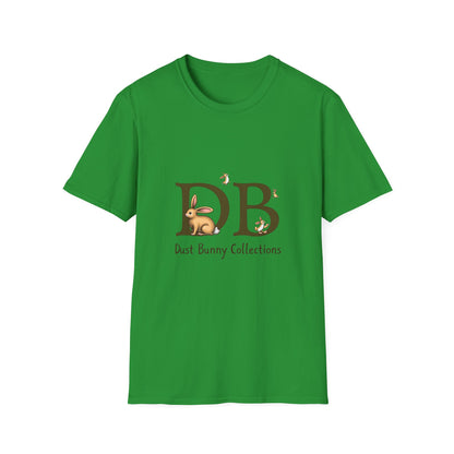 Dust Bunny Unisex Softstyle T-Shirt – Cute Animal Graphic Tee for Animal Lovers
