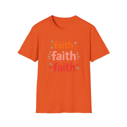 Inspirational Faith T-Shirt | Unisex Softstyle Tee for Everyday Wear