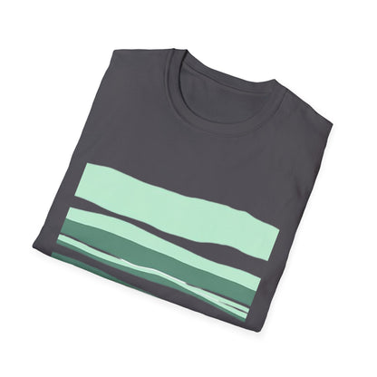 Minimalist Striped Unisex Softstyle T-Shirt – Casual Comfort for Everyday Wear