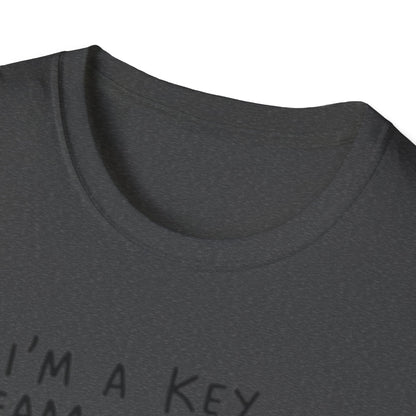Humorous Unisex Softstyle T-Shirt - "I'm a Key Team Player"