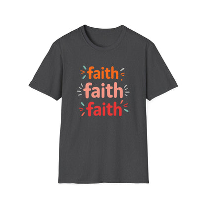 Inspirational Faith T-Shirt | Unisex Softstyle Tee for Everyday Wear