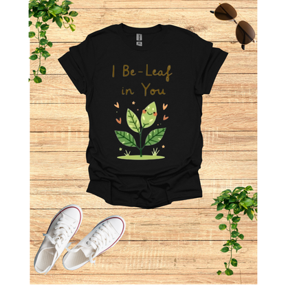 be leaf motivation T-shirt