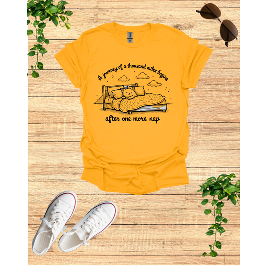 Cozy cat t-shirt