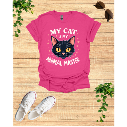 My Cat , My Animal Master Unisex Softstyle T-Shirt