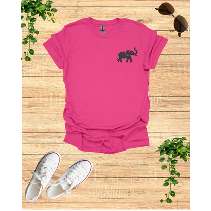Elephant Graphic Unisex Softstyle T-Shirt - Perfect for Animal Lovers